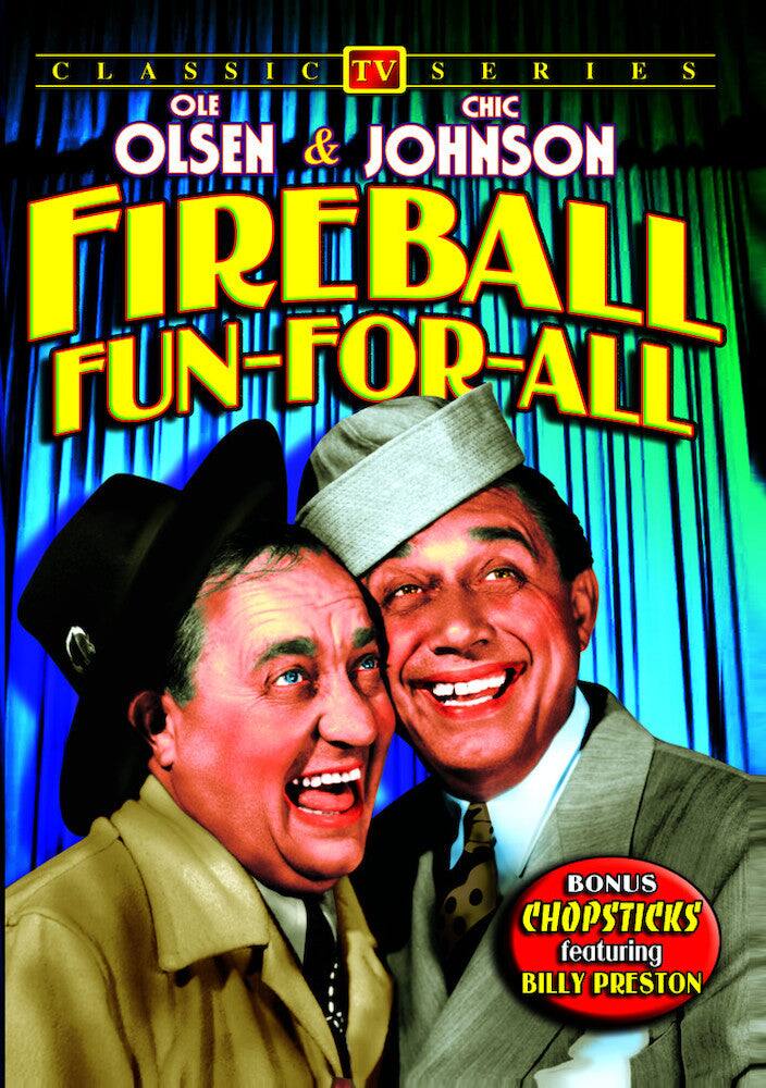 Front. Ole Olsen & Chic Johnson - Fireball Fun-For-All (1953) - DVD.