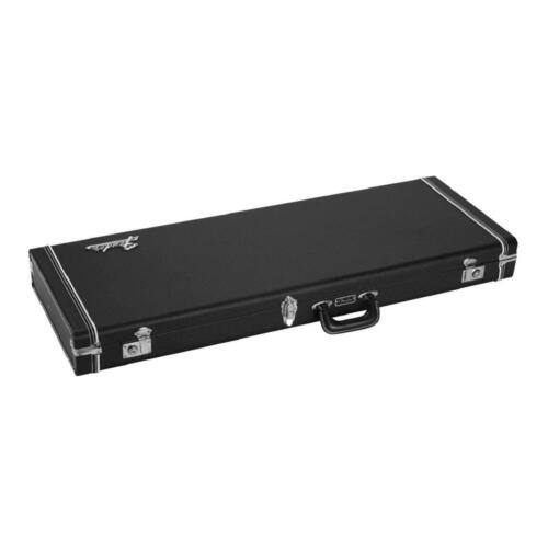 Left. Fender - Fender Classic Series Wood Case for Statocaster/Telecaster (Black).