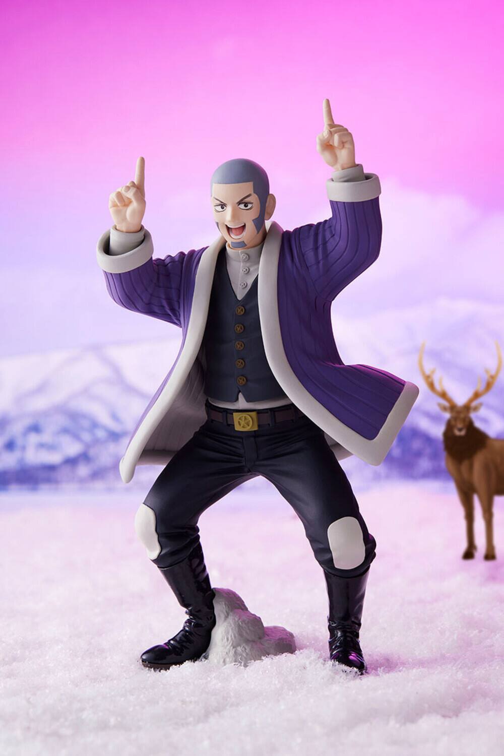 Alt View 4. PopMarket - BanPresto - Golden Kamuy - Yoshitake Shiraishi Statue   - Collectibles - Multicolor.