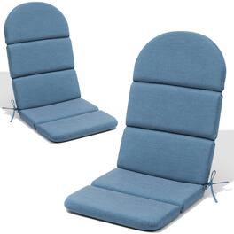 Crestlive Products - Outdoor Adirondack Patio Chair Cushion - Blue