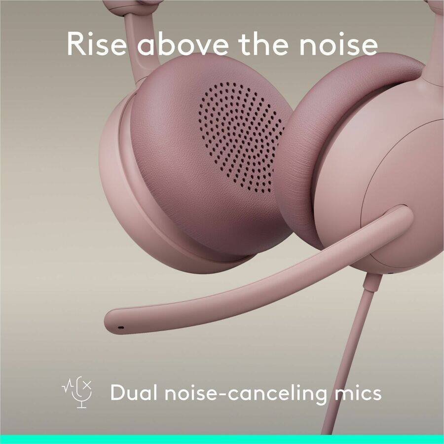 Rise above the noise

Dual noise-canceling mics