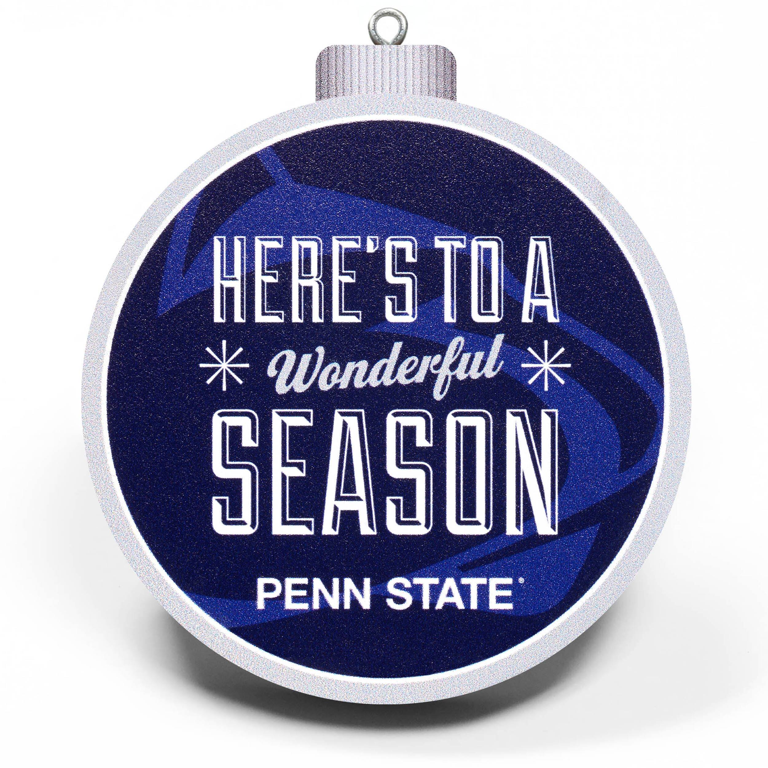 HERE'S TO A  
Wonderful  
SEASON  
PENN STATE