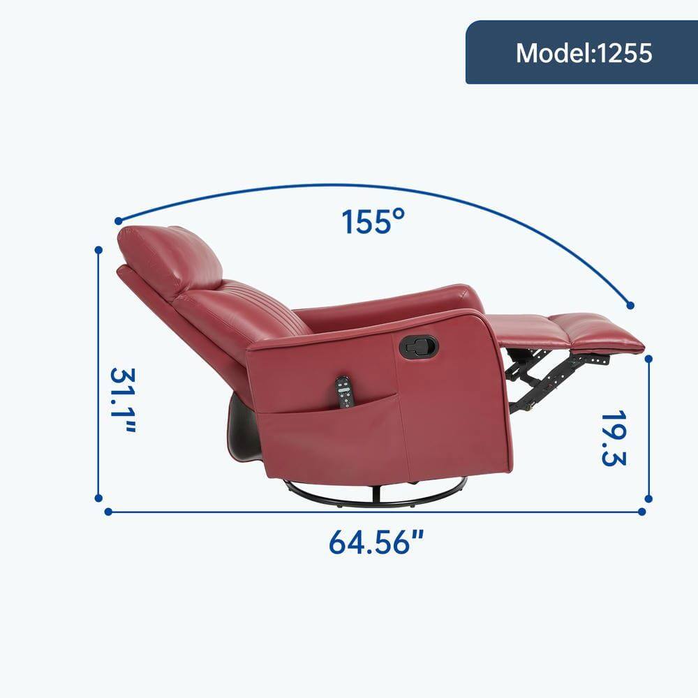 Model: 1255  
155°  
31.1"  
19.3"  
64.56"