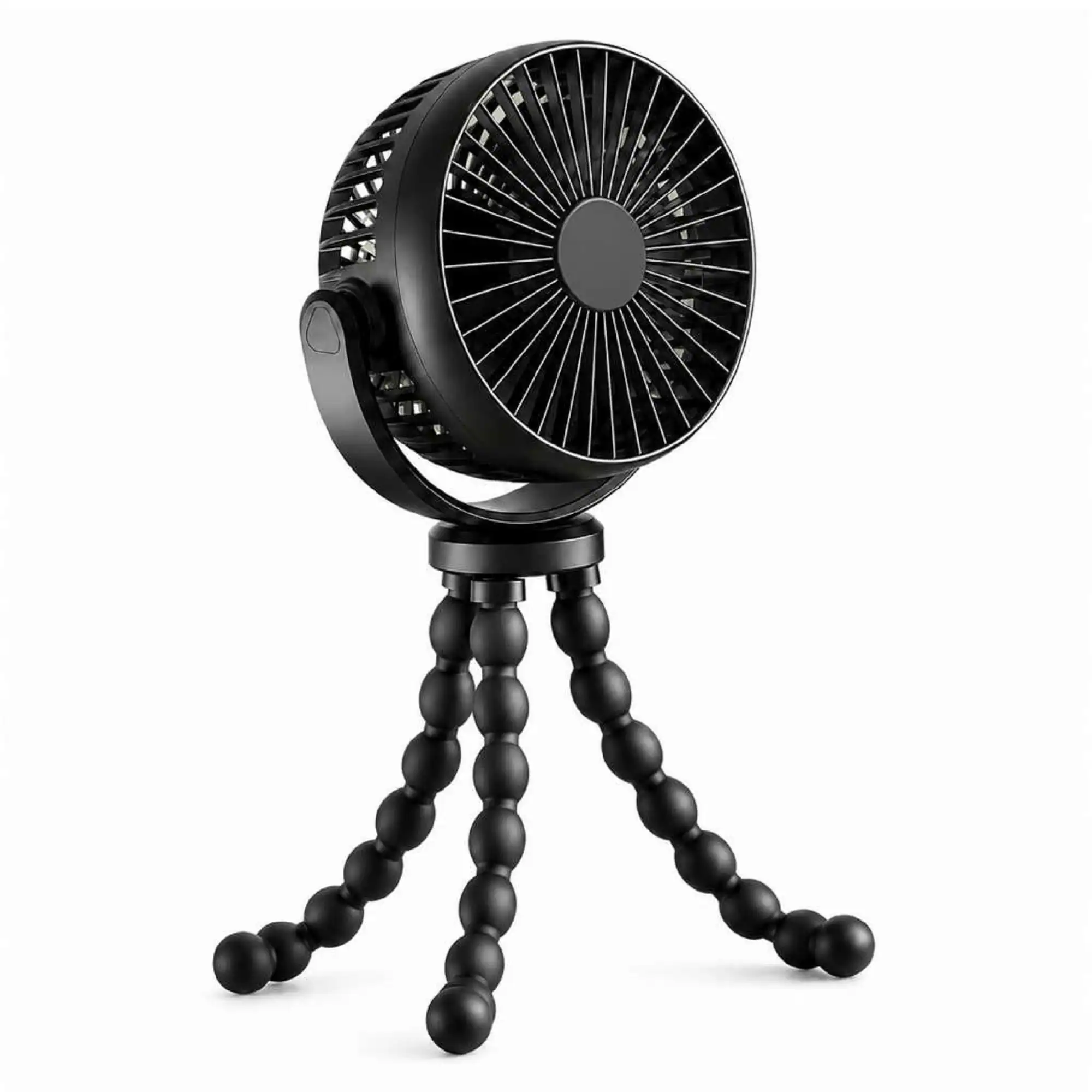 Front. Katziela - Katziela Pet Travel Fan for Dogs & Cats – Up to 7 Hours Runtime on a Single Charge - Black.
