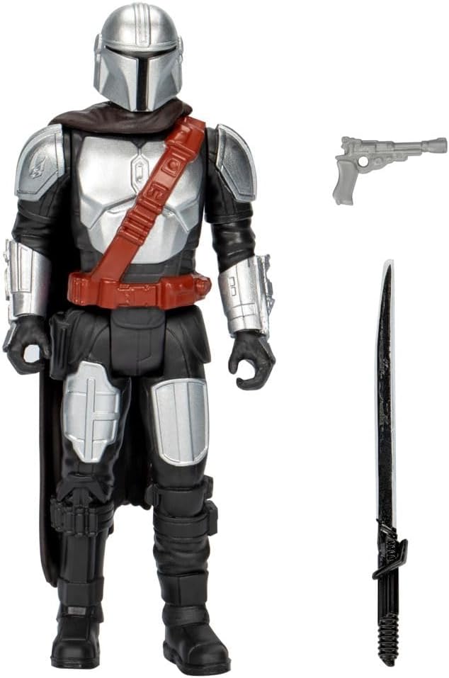 Angle. Star Wars - STAR WARS Epic Hero Series The Mandalorian 4-Inch Action Figure.