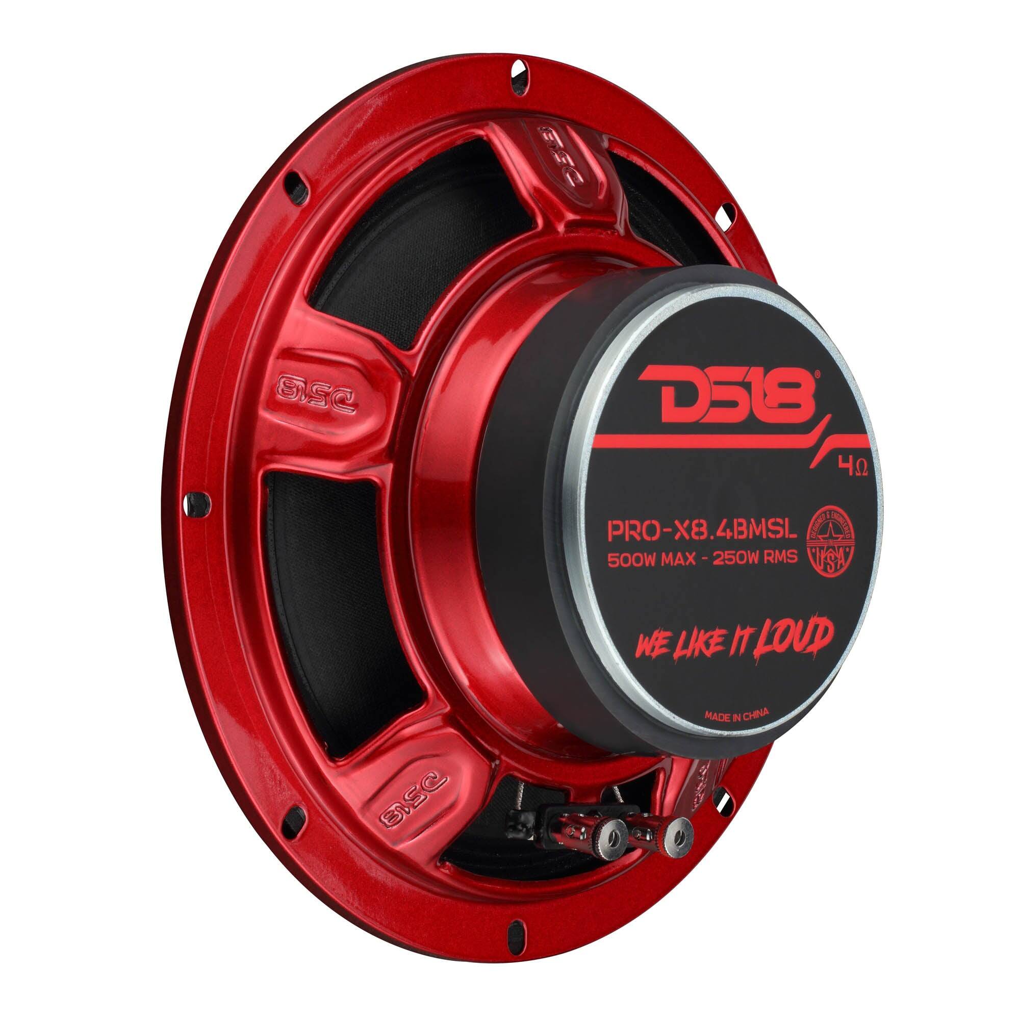 D2B  
D518 40 PRO-X8.4BMSL BONGME 500W MAX-250W RMS WSY  
WE LIKE IT LOUD  
B2G  
MADE IN CHINA