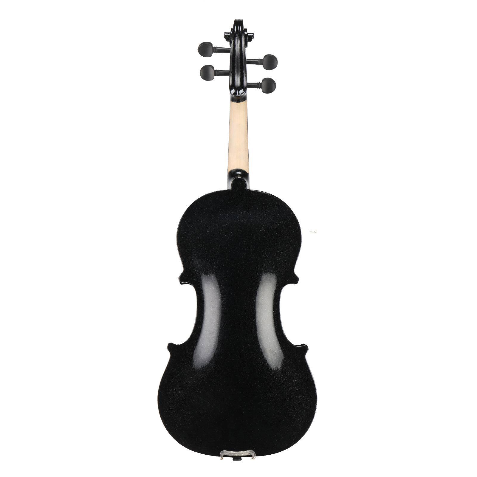 Angle. Winado - 4/4 Violin Beginner Violin, Full Size Acoustic Violin with Portable Case Extra Set Violin String, Shoulder Rest, Rosin.