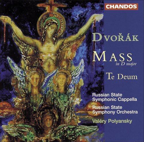 Dvořák  
MASS in D major  
Te Deum  

Russian State Symphonic Cappella  
Russian State Symphony Orchestra  
Valery Polyansky  

CHANDOS