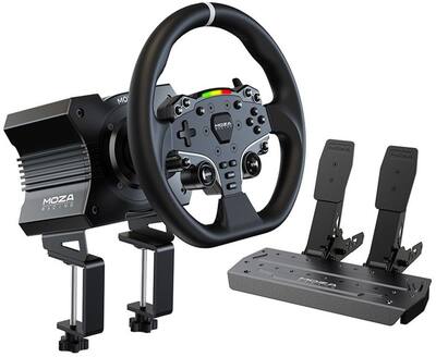 Moza Racing R5 Racing Simulator Wheel and Pedal Bundle for PC Moza Racing R5 Racing Simulator Wheel and Pedal Bundle for PC