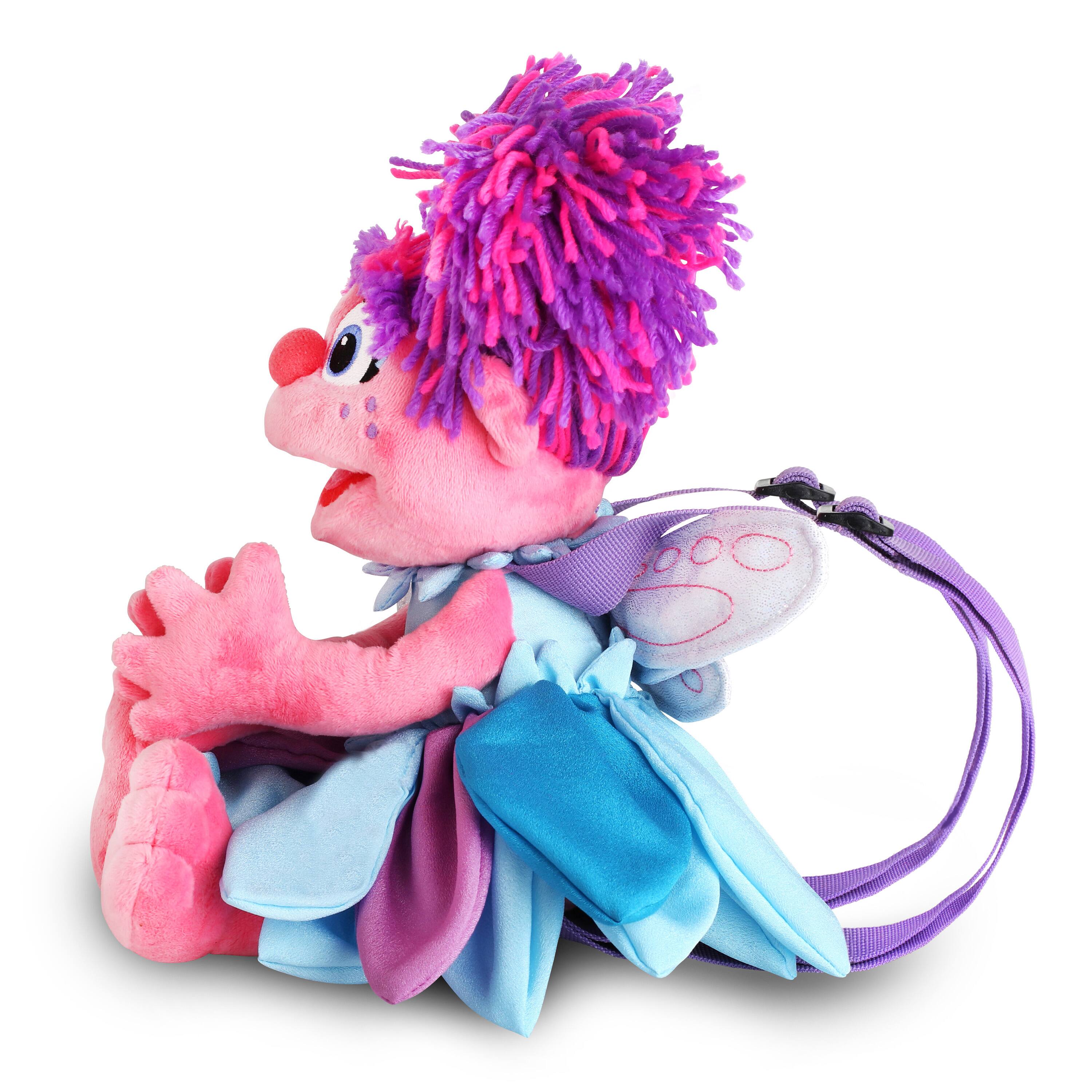 Alt View 14. Singing Machine - Sesame Street Karaoke Plush Backpack, Sing-Along Microphone & Speaker with Record, Playback and songs - Abby Caddaby.