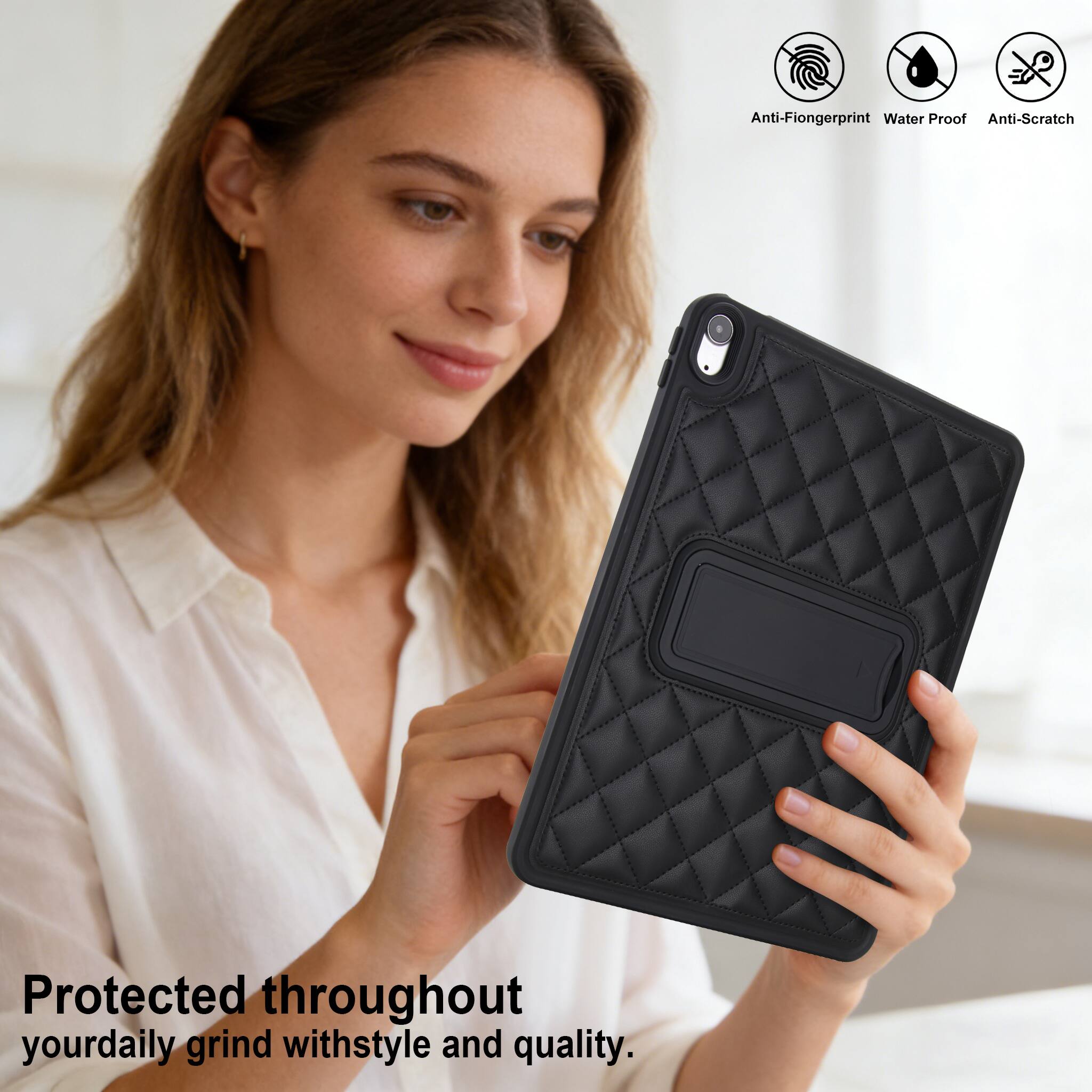 Anti-Fingerprint Water Proof Anti-Scratch Protected throughout your daily grind with style and quality.