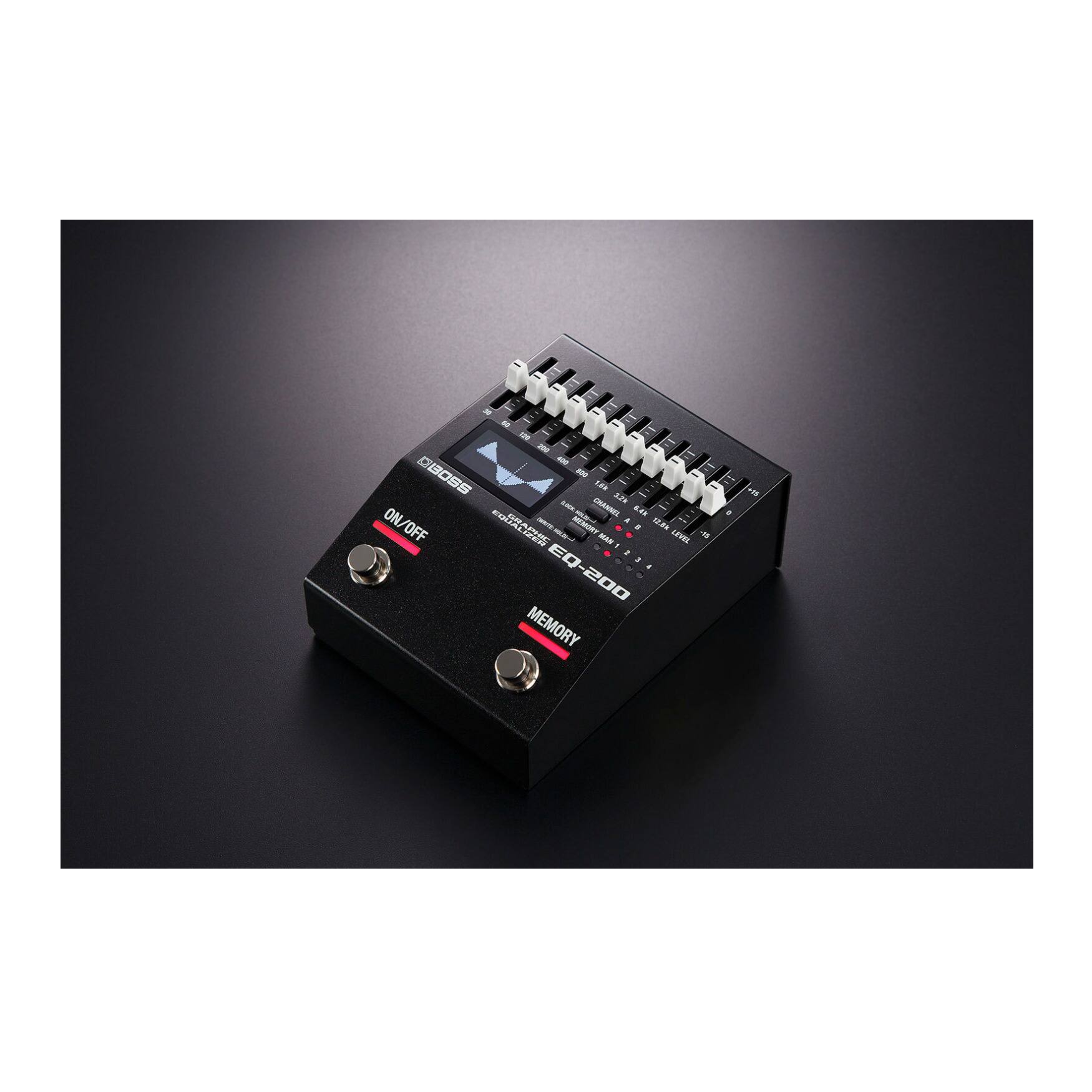 M - DBOSS - 100 - .4. ON W -Y . a a OFF C - VE - EQ-200 MEMORY . Lum

DBOSS
EQ-200
ON/OFF
MEMORY