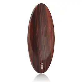 Cluzine - Wood Grain Tea Scale, 0.1g Precision, Hidden LED Display, for Tea Ceremony & Small Items