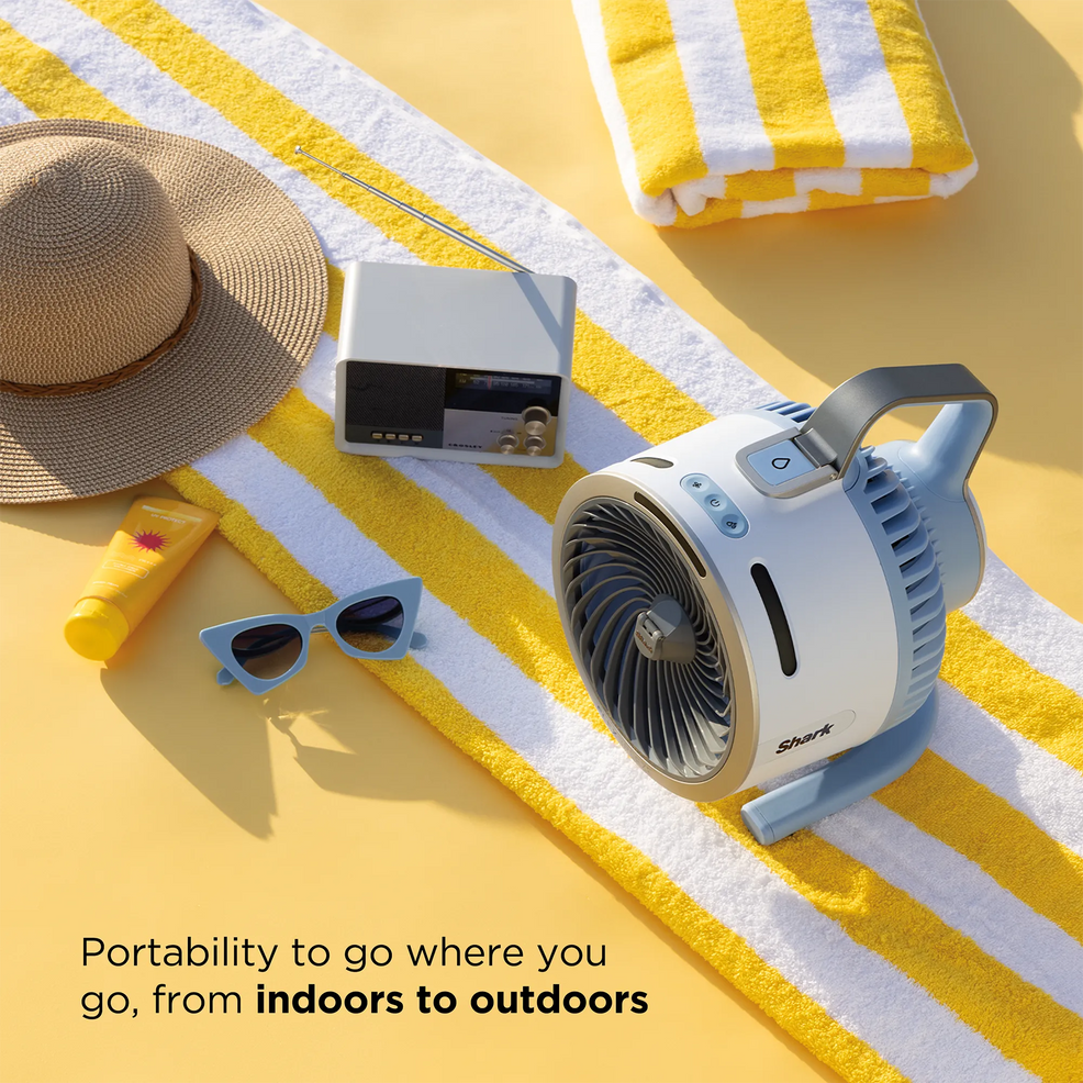 Portability to go where you go, from indoors to outdoors