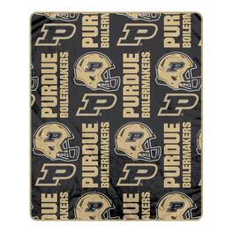 Pegasus - Purdue Boilermakers 50" x 60" Homefield Stacked Logos Ultra Soft Blanket - Multicolor
