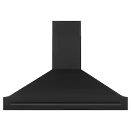 ZLINE - 48 inches - Convertible & Externally Vented - Wall Range Hood - Black