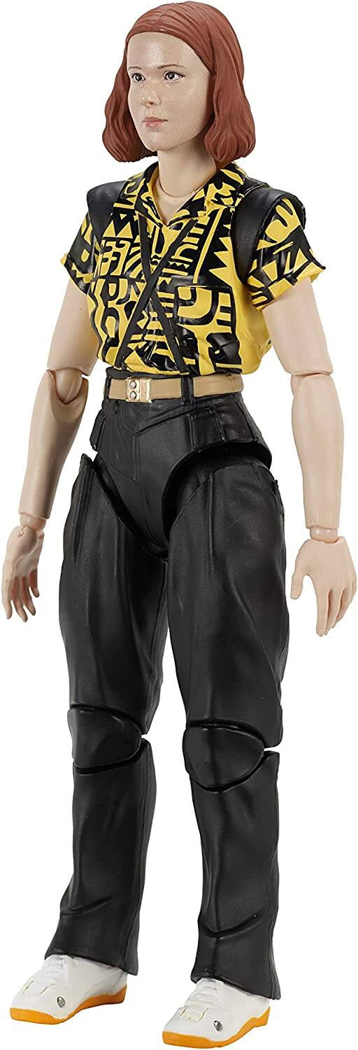Alt View 5. BANDAI NAMCO Entertainment - Stranger Things 6” Hawkins Figure Netflix Collection - Eleven with Yellow Outfit.