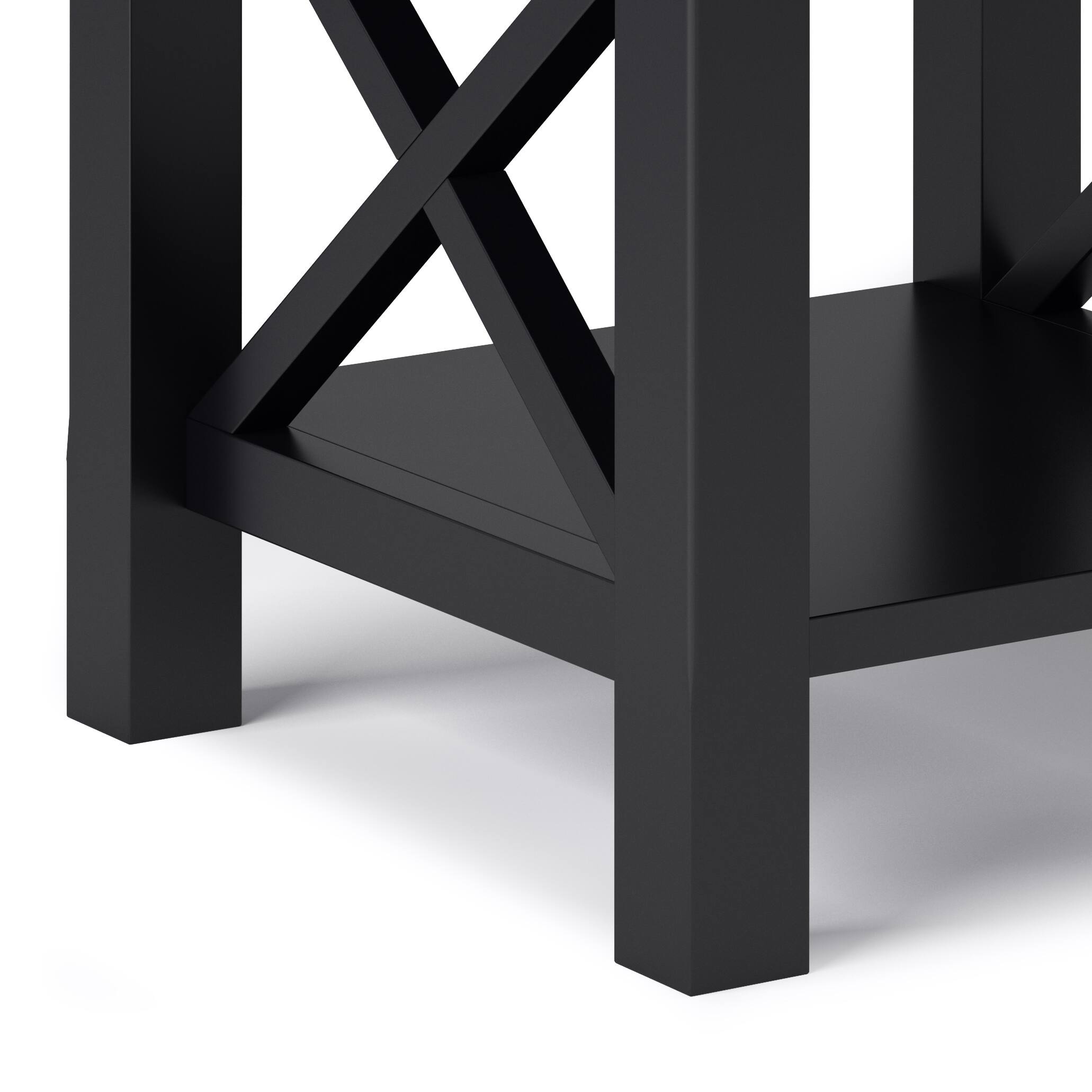 Alt View 12. Simpli Home - Kitchener End Table - Black.