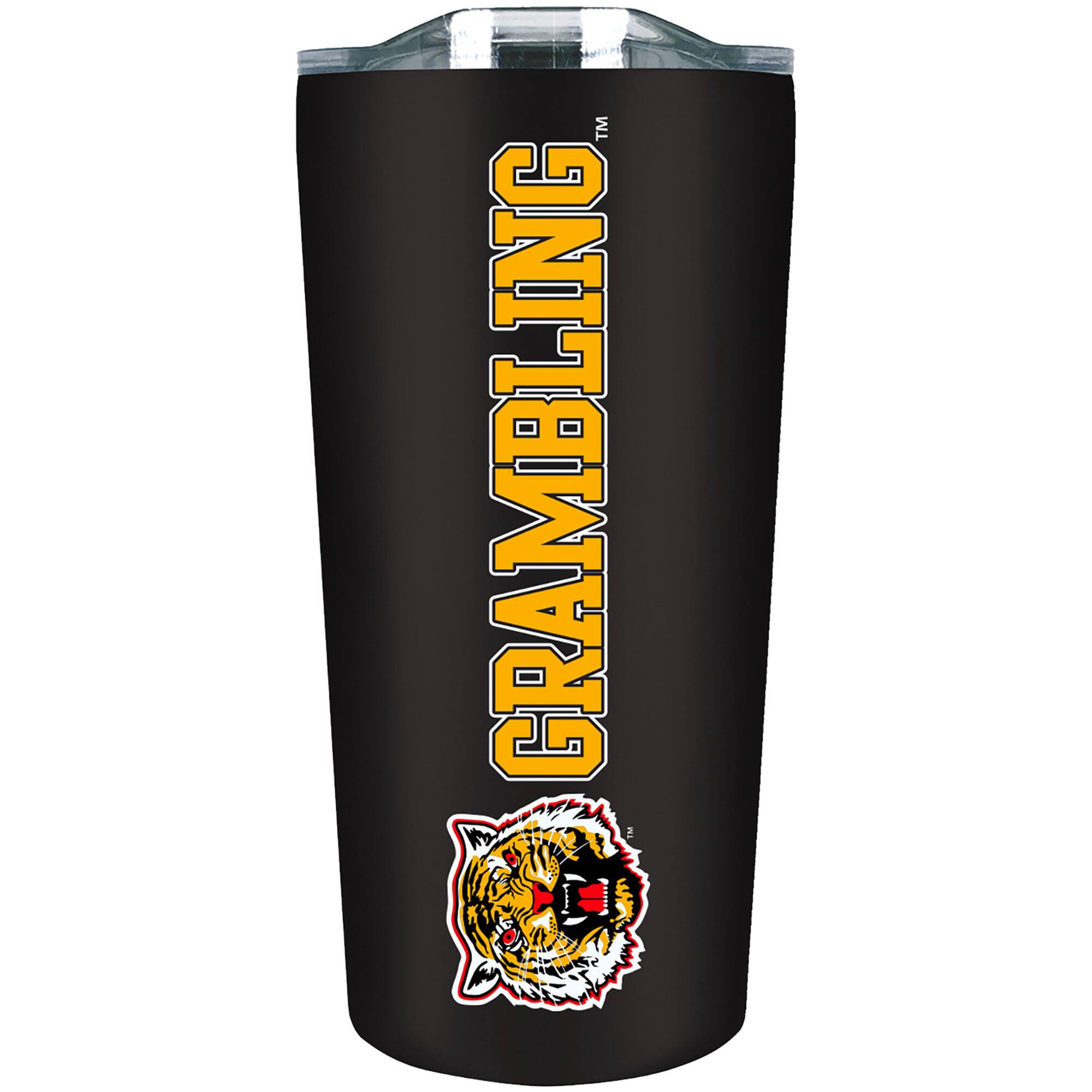 Alt View 1. The Fanatic Group - Grambling Tigers 18oz. Soft Touch Tumbler Two-Piece Set - Multicolor.
