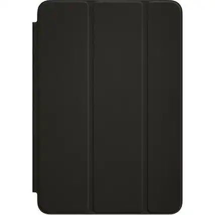 Front. Apple - Apple iPad mini Smart Cover, Black (MGN62ZM/A) - Black.