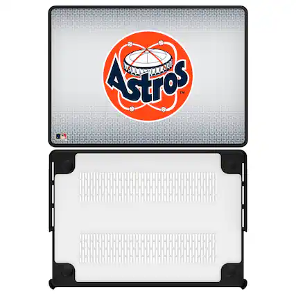 Front. Keyscaper - Houston Astros Linen MacBook Case - Pro 13 in - Multicolor.