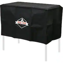 Hike Crew - Heavy Duty 1-Burner Stove Cover, 600D Material, Water and Corrosion Resistance Grill Cover - Black