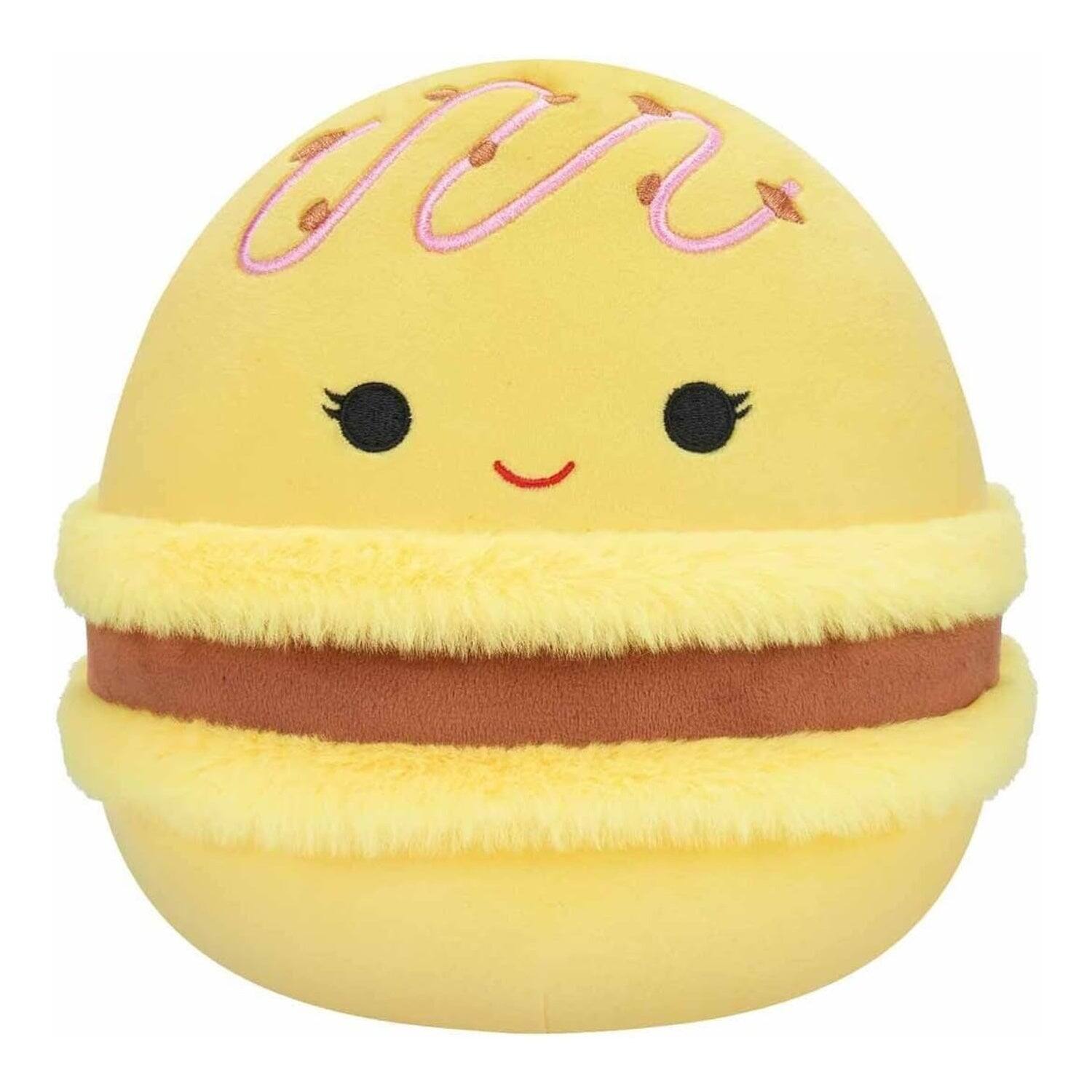 Front. Jazwares - Squishmallows: Visconti the Lemon and Chocolate Macaron.