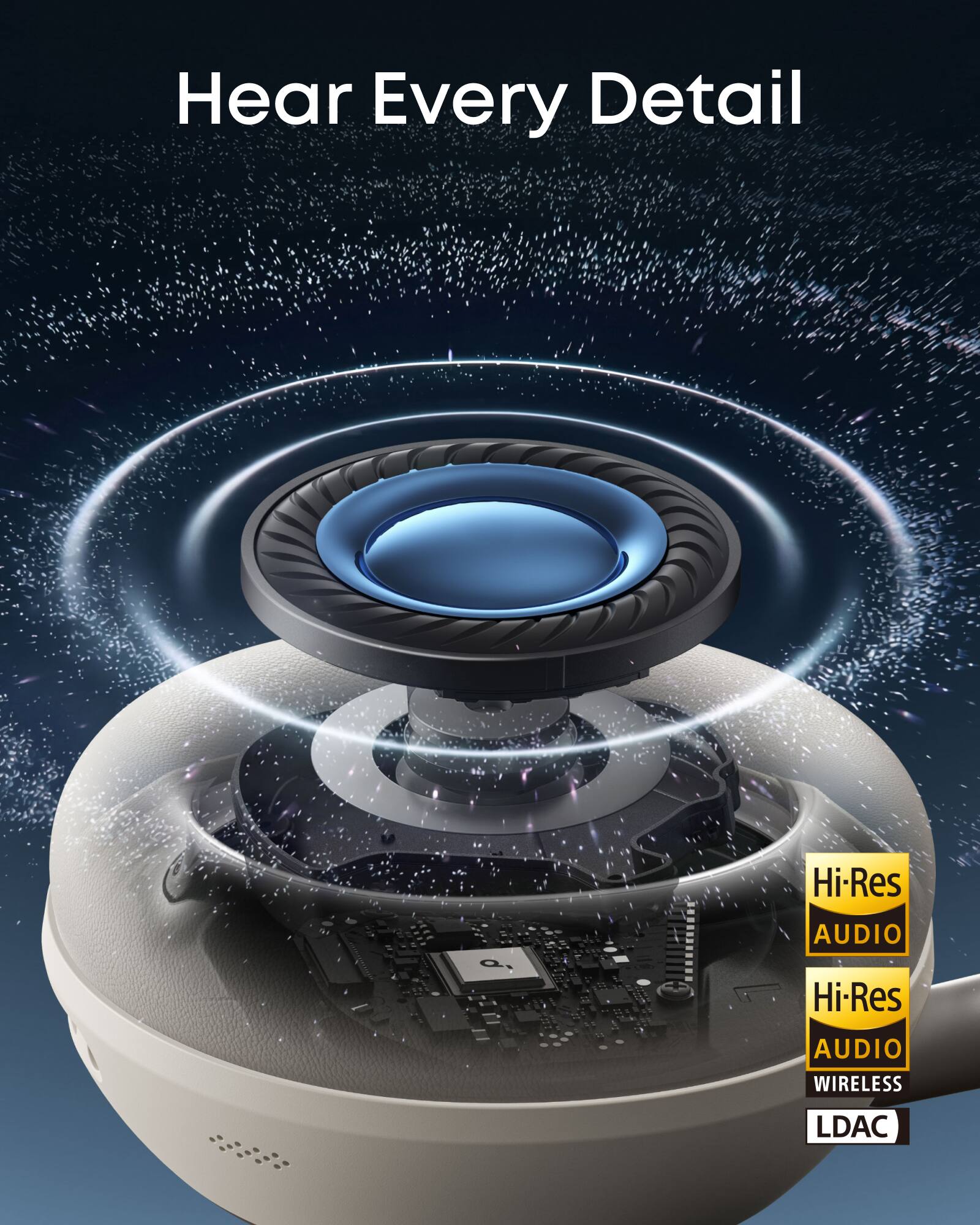 Hear Every Detail

Hi-Res AUDIO  
Hi-Res AUDIO WIRELESS  
LDAC