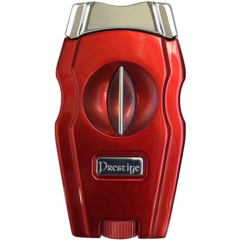 Angle. Prestige - Gladiator V-Cut (Candy Apple Red) - Candy Apple Red Pearl Finish.