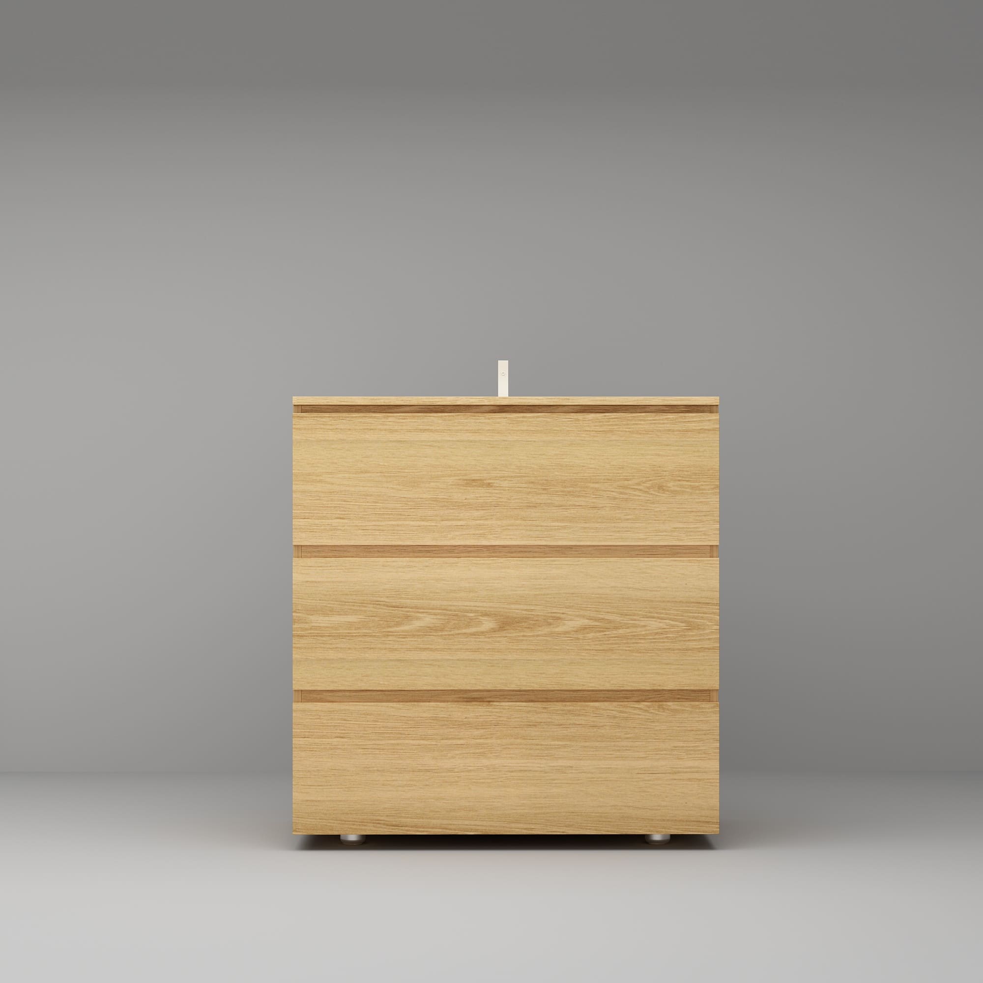 FUFU & GAGA - FUFU&GAGA 3 - Drawer Dresser Compact Storage Unit – Natural Wood, Multi - Functional for Home Spaces - Wooden