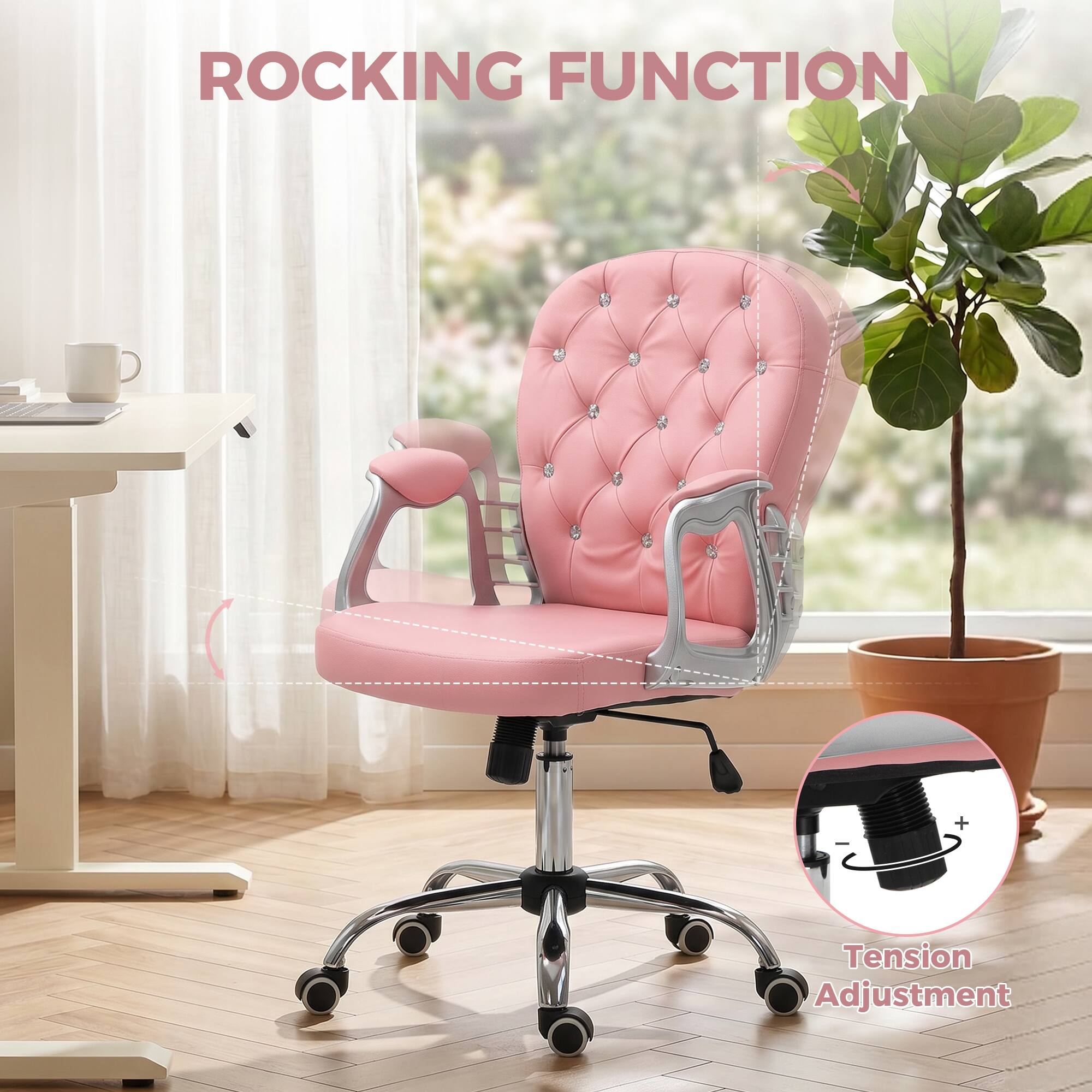 ROCKING FUNCTION + Tension Adjustment