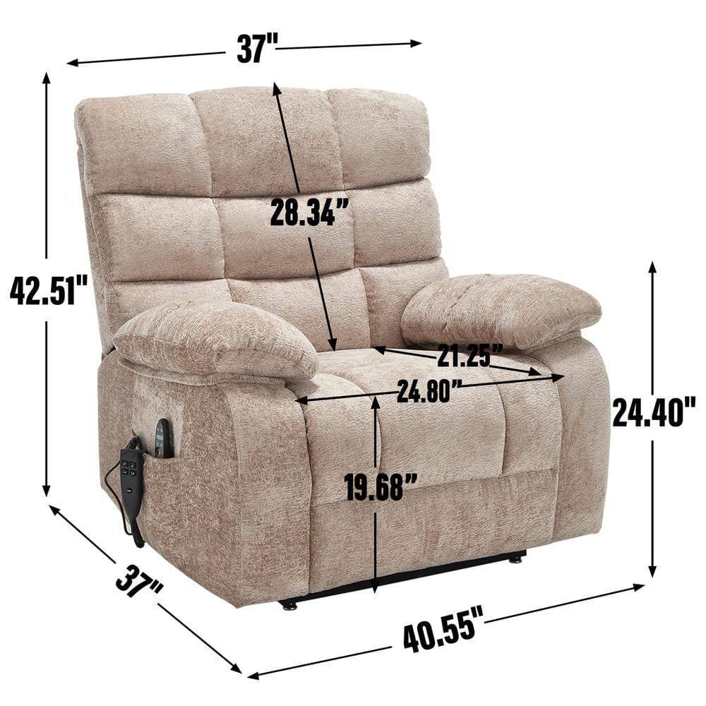 Sure, here are the corrected measurements grouped by their respective dimensions:

- **Width:** 37"
- **Depth:** 42.51"
- **Height:** 40.55"
- **Seat Height:** 19.68"
- **Seat Depth:** 24.80"
- **Arm Height:** 28.34"
- **Arm Width:** 21.25"
- **Back Height:** 24.40"