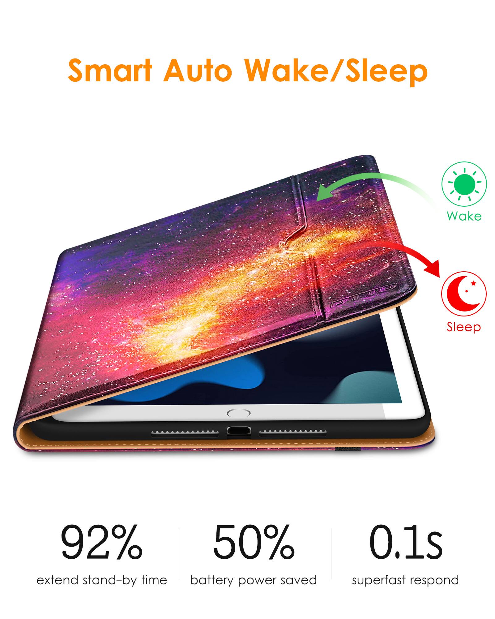 Smart Auto Wake/Sleep

- 92% extend stand-by time
- 50% battery power saved
- 0.1s superfast respond

Wake
Sleep