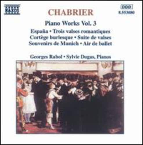 E. Chabrier - Piano Works-Vol. 3   - COMPACT DISCS [CD] price history on PriceWatchPro