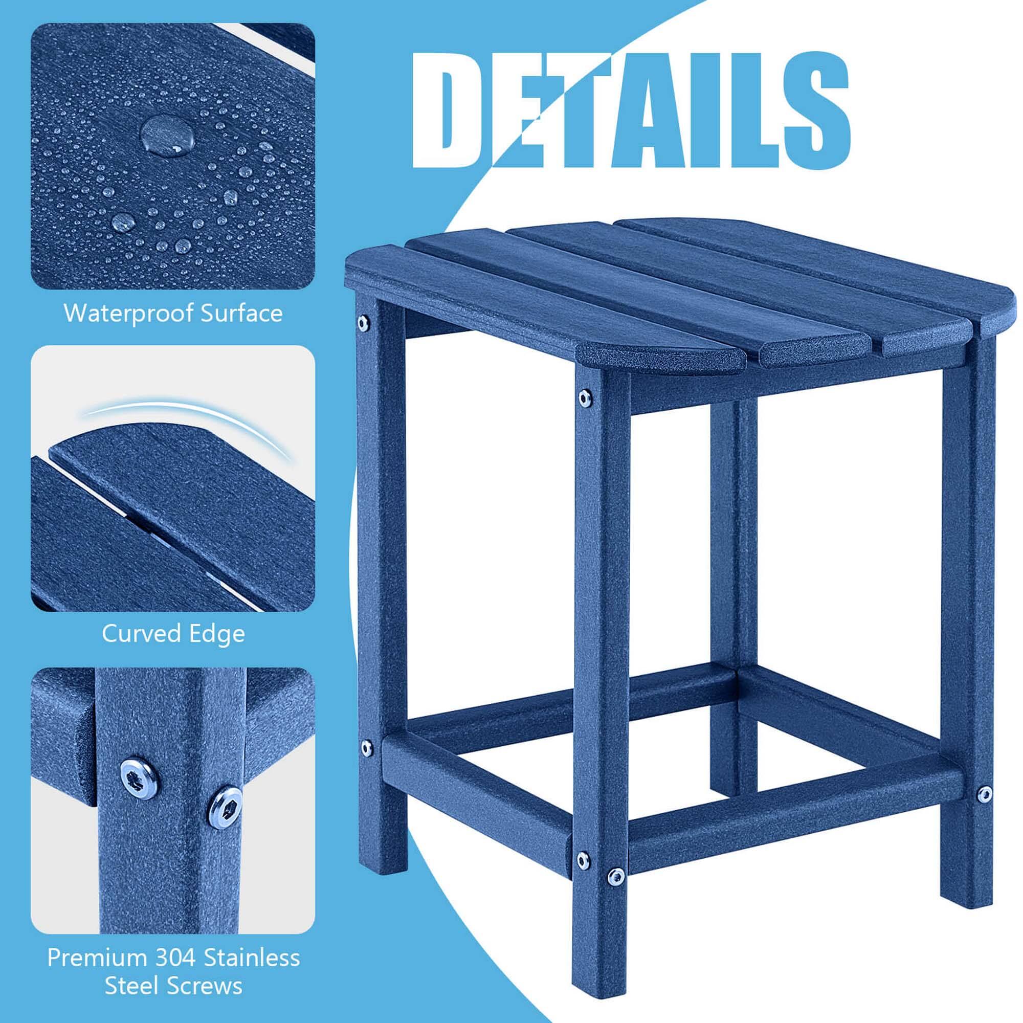 DETAILS: Waterproof Surface, Curved Edge, Premium 304 Stainless Steel Screws