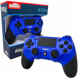Old Skool - Wireless Controller for PS4 - Blue