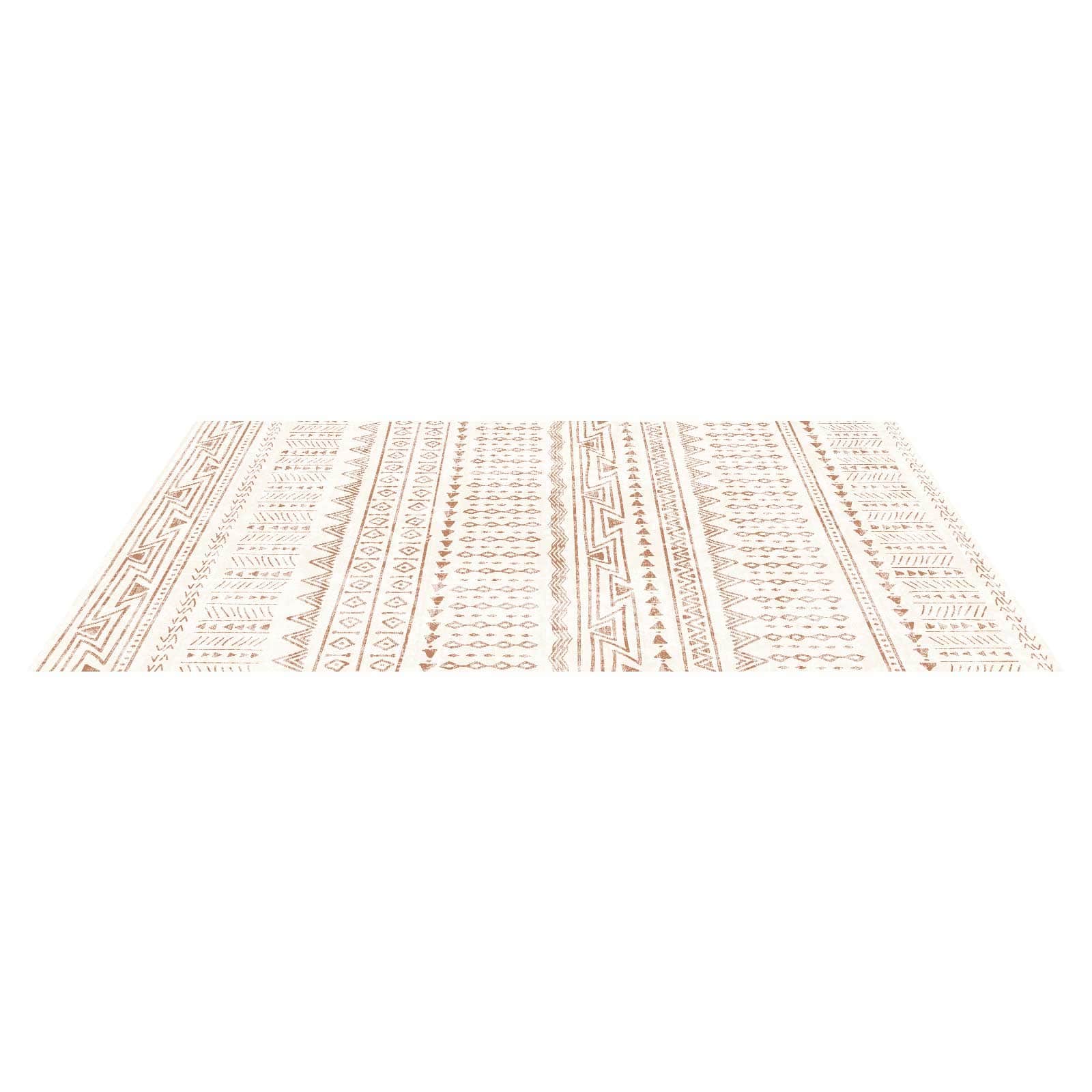 Front. VEVOR - Area Rug, 6 x 9 ft Large Washable Rug, Non-Slip and Tear-Resistant Soft Carpet, Pet & Child Friendly Modern Area Rugs - Beige.