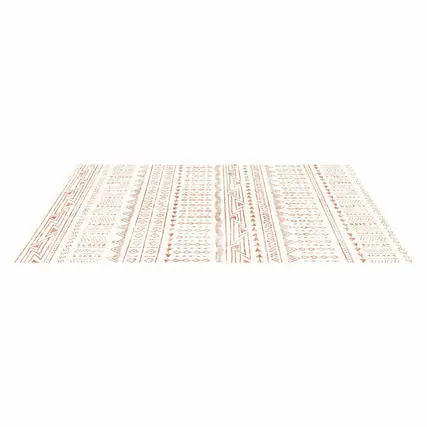 Front. VEVOR - Area Rug, 6 x 9 ft Large Washable Rug, Non-Slip and Tear-Resistant Soft Carpet, Pet & Child Friendly Modern Area Rugs - Beige.