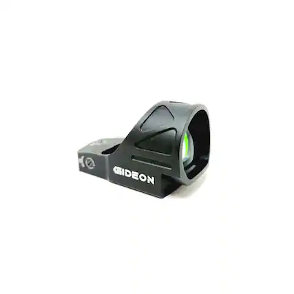 Front. Gideon Optics - Gideon Optics Omega (SRO Compatible) Green Circle Dot Sight.