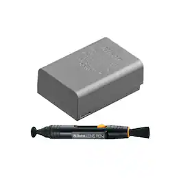 EN-EL25a Rechargeable Lithium-Ion Battery with Nikon Lenspen bundle