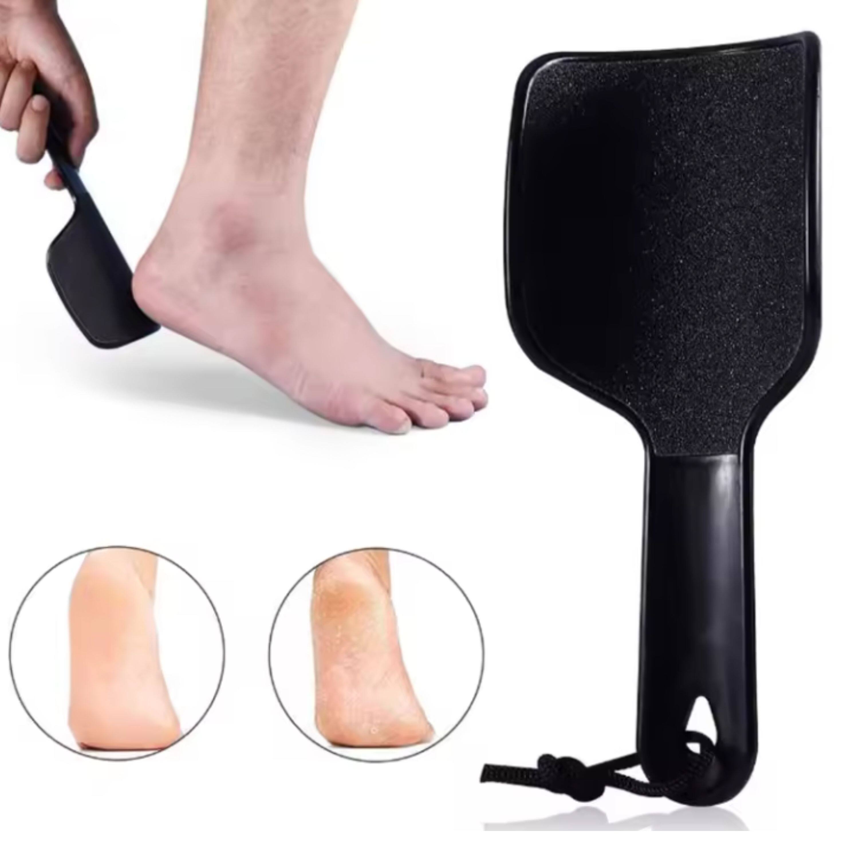 Back. Kitcheniva - Curved Foot File Callus Remover (1 Pack, Black).