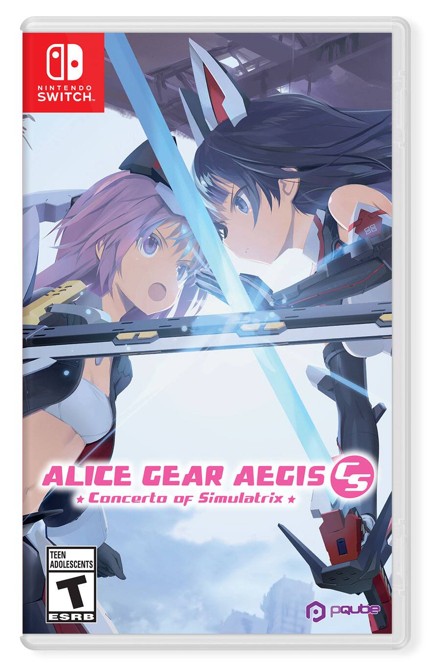 Front. PQube - Alice Gear Aegis CS: Concerto of Simulatrix.