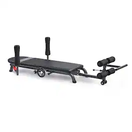Sunny Health & Fitness - Adjustable Stretch and Decompression Table - Black