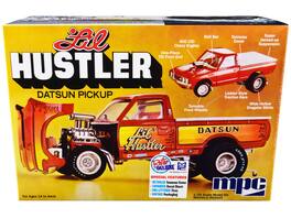 Skill 2 Model Kit 1975 Datsun Pickup Truck "Lil Hustler" 1/25 Scale Model by MPC - Multicolor
