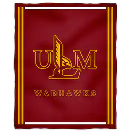 Vive La Fete - ULM Warhawks 36'' x 48'' Children's Mascot Plush Blanket - Multicolor