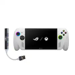 ROG Xbox Ally Handheld 7 Display (Ryzen Z2 A, 16GB, 512GB SSD, AMD RDNA 2 Graphics, Fingerprint, Win 11 Home) w/USB Hub - Windows