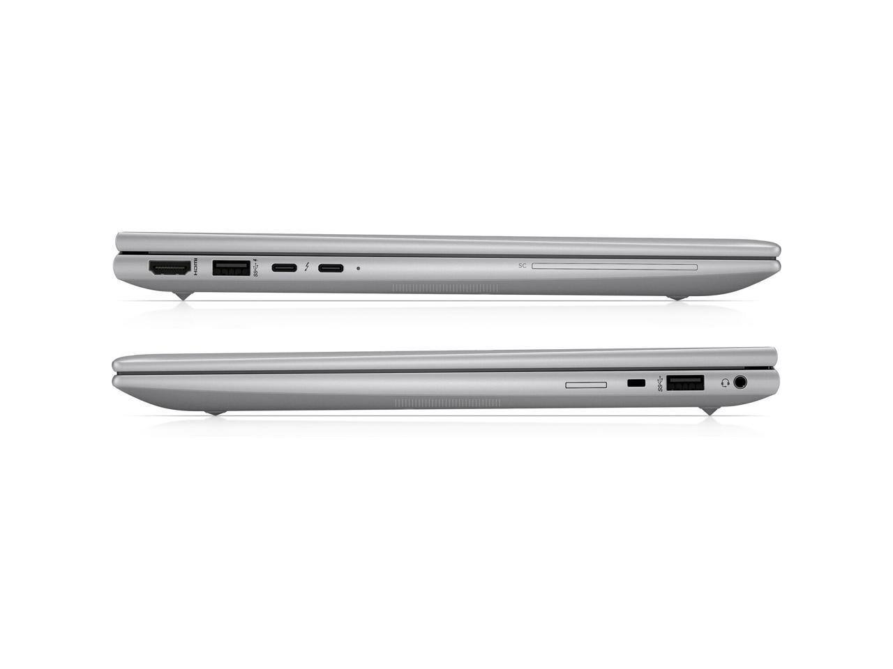 Alt View 2. HP - HP ZBook Firefly 14 G10 A, AMD Ryzen 5 7640HS 4.3GHz, 16GB Memory, 512GB NVMe SSD, 14" FHD, Windows 11 Pro 64-bit - Silver.