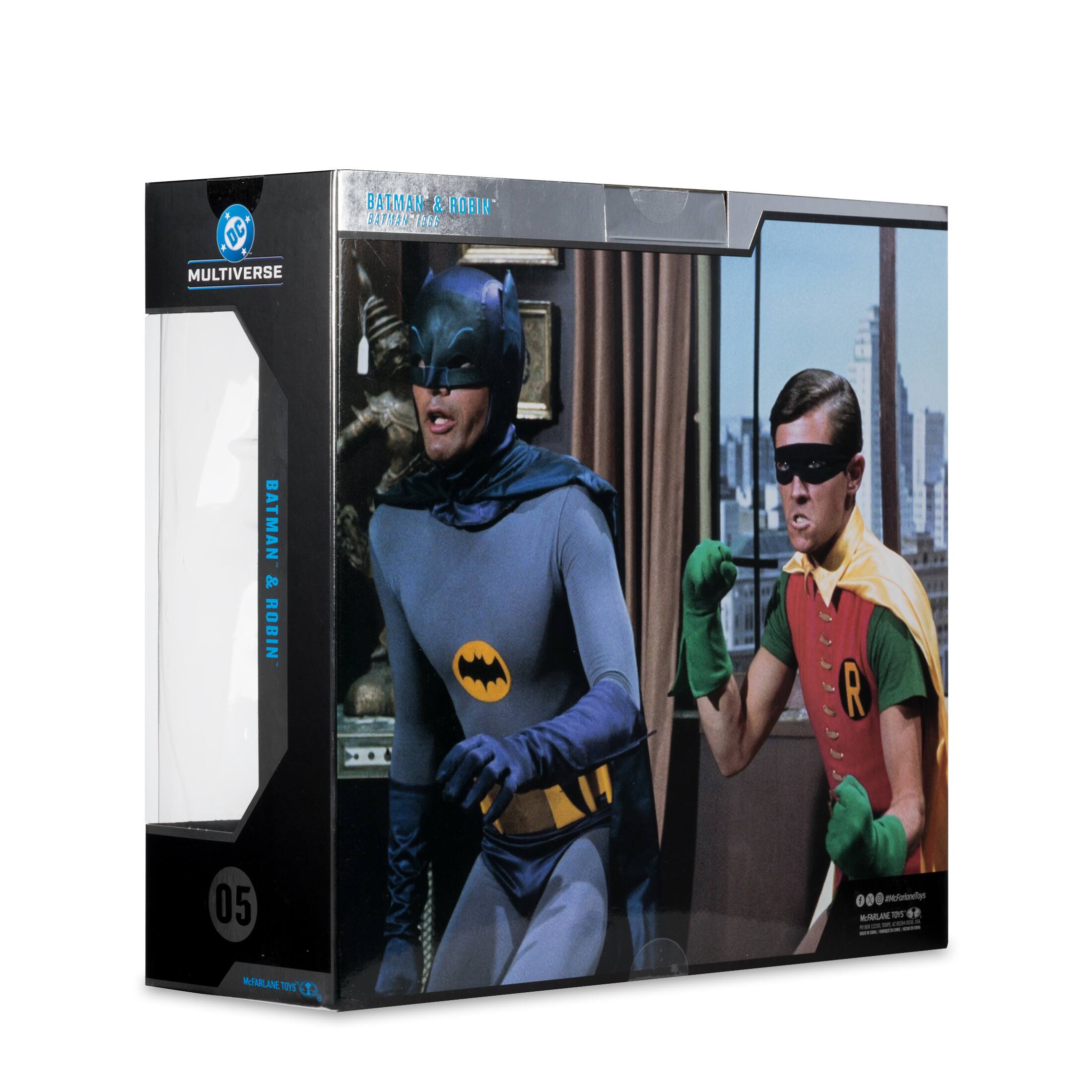 DC MULTIVERSE  
BATMAN & ROBIN  
BATMAN 1966  

BATMAN & ROBIN  
05  

#McFarlaneToys  
McFARLANE TOYS