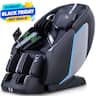 MassaMax - MT398 4D Massage Chair Full Body Stretch,Zero Gravity with Heat Therapy,Extended Footrest,Foot Rollers - Black