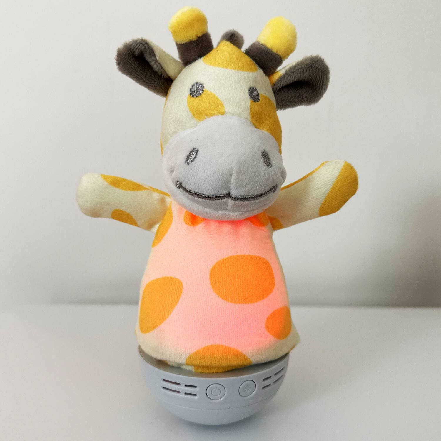 Back. Jupiter Creations - CosyCozy Tumbler Lamp Giraffe - Yellow.